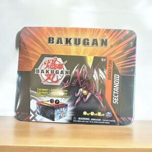 Bakugan Sectanoid Baku-Tin‎ Mystery Figure Cards Collectors Tins New Sealed
